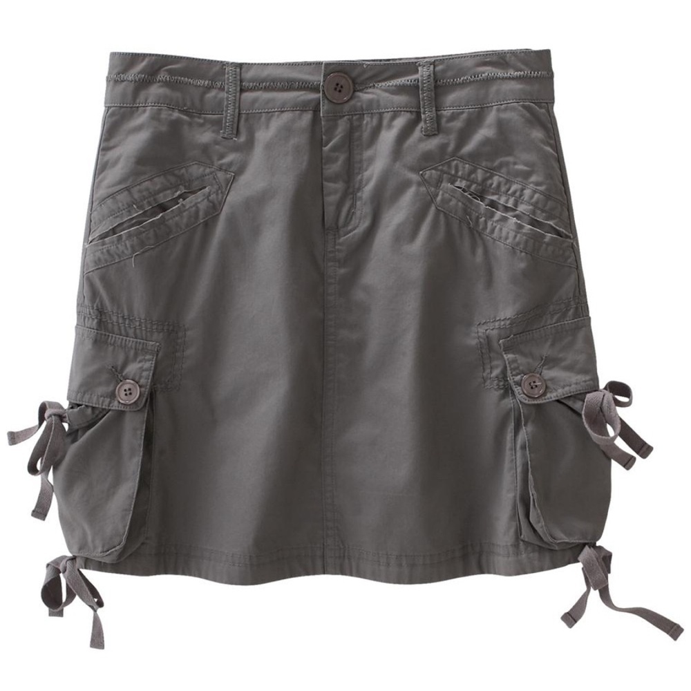 Prana Gray Mini Skirt